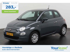 Fiat 500 1.0 Hybrid Cult | All-in 283,- Private Lease | Zondag Open!
