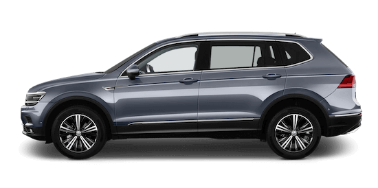 vw tiguan allspace seitenansicht