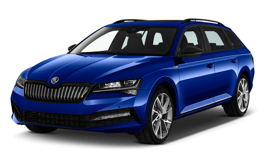 skoda superb frontseite